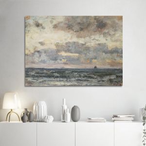 Πίνακας σε καμβά Βόρεια Θάλασσα Πανταζής Καμβάς τελαρωμένος