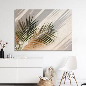 Palm leaves, Poster