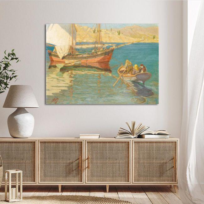 Canvas print Boats, Othonaios N