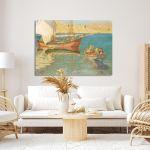 Canvas print Boats, Othonaios N