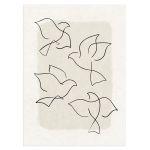 Abstract birds, Poster