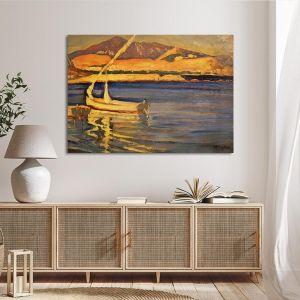 Canvas print Tourkolimano Maleas Framed canvas View 1 2