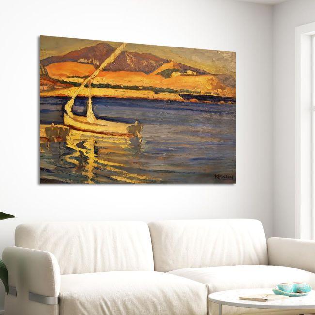 Canvas print Tourkolimano Maleas