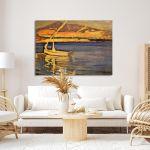 Canvas print Tourkolimano Maleas