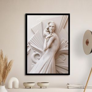 Marble woman I, Poster