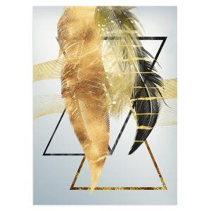 Feathers and triangles I, poster 2