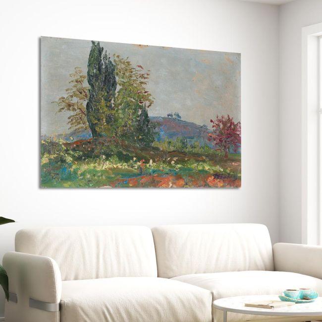 Canvas print A sunflower fairy, @jamscreativephotography