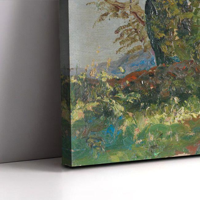 Canvas print A sunflower fairy, @jamscreativephotography