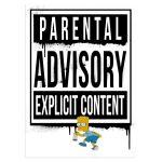  Parental Advisory I αφίσα κάδρο  Αφίσα