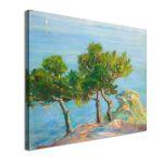 Canvas print Conifers in Chalki, Maleas
