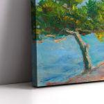 Canvas print Conifers in Chalki, Maleas