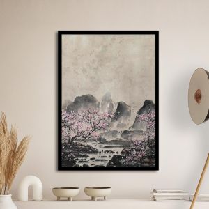 Misty mountains, poster
