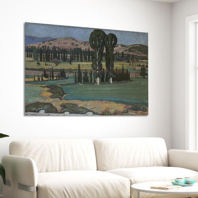 Canvas print Thermos Etoloakarnania, Maleas