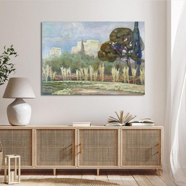 Canvas print View of the Acropolis, Maleas