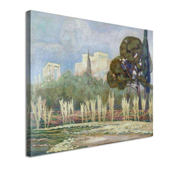 Canvas print View of the Acropolis, Maleas