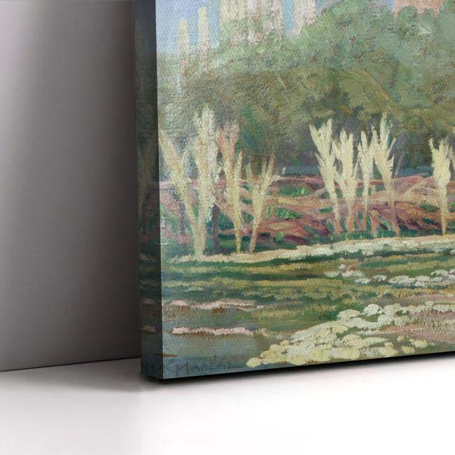 Canvas print View of the Acropolis, Maleas