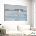 Canvas print The island of Proti, Maleas