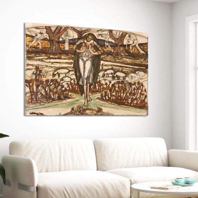 Canvas print Humanity, Maleas