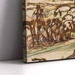 Canvas print Humanity, Maleas