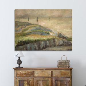 Canvas print Greek landscape I, Maleas
