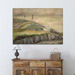 Canvas print Greek landscape I, Maleas
