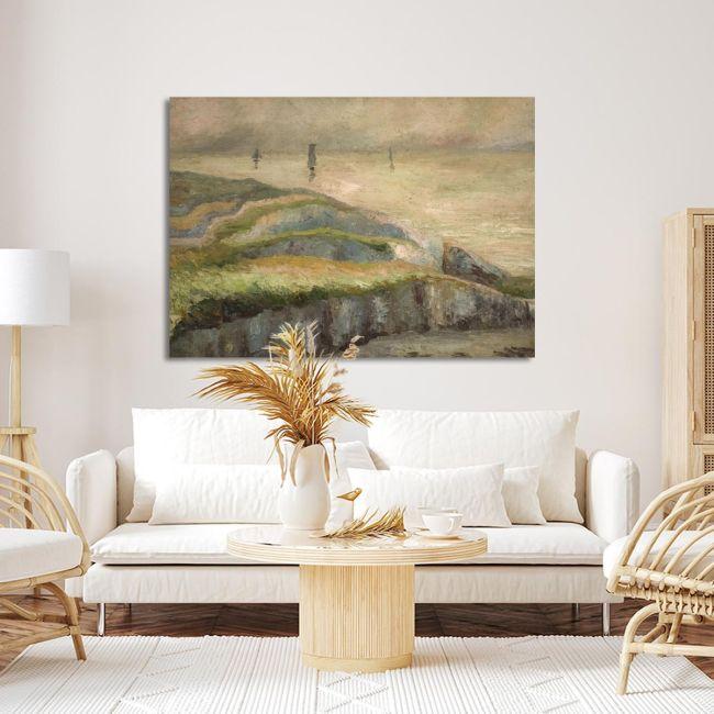 Canvas print Greek landscape I, Maleas