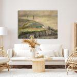 Canvas print Greek landscape I, Maleas