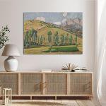 Canvas print Greek landscape II, Maleas