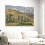 Canvas print Greek landscape II, Maleas
