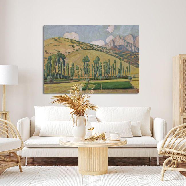 Canvas print Greek landscape II, Maleas