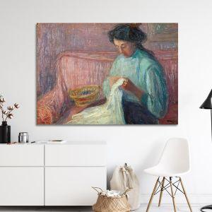 Canvas print Needlework, Maleas