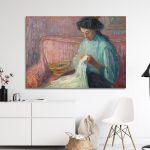 Canvas print Needlework, Maleas