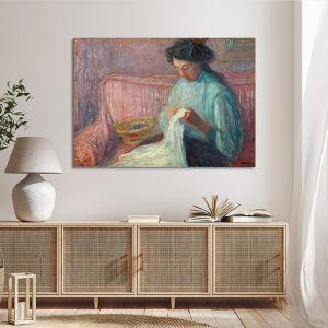 Canvas print Needlework, Maleas 2