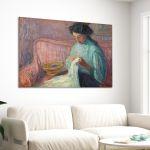 Canvas print Needlework, Maleas