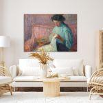 Canvas print Needlework, Maleas