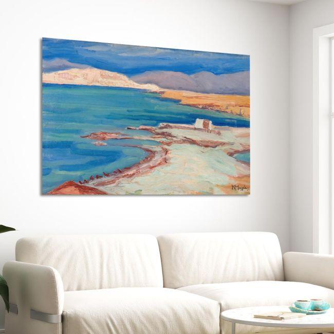 Canvas print Coast of Faliro, Malea