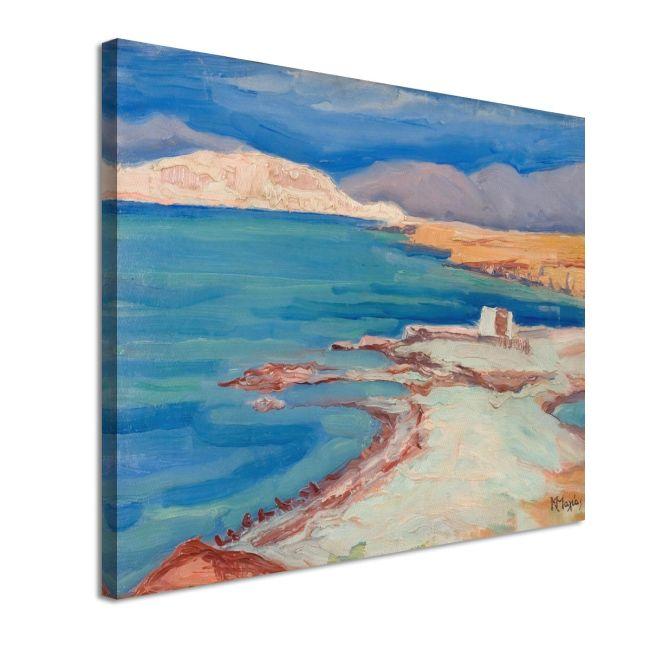 Canvas print Coast of Faliro, Malea