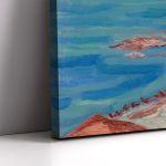 Canvas print Coast of Faliro, Malea