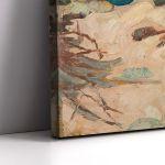 Canvas print Coast in Attica, Maleas