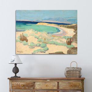 Canvas print Coast in Attica I, Maleas