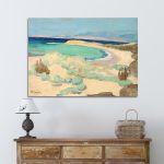 Canvas print Coast in Attica I, Maleas