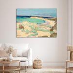 Canvas print Coast in Attica I, Maleas