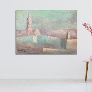 Canvas print Egyptian landscape, Maleas