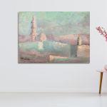 Canvas print Egyptian landscape, Maleas