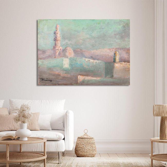 Canvas print Egyptian landscape, Maleas