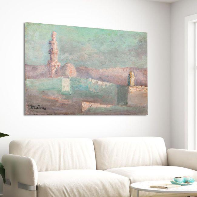 Canvas print Egyptian landscape, Maleas