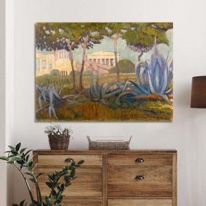 Canvas print Acropolis, Malea