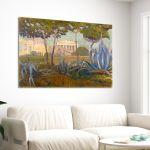 Canvas print Acropolis, Malea