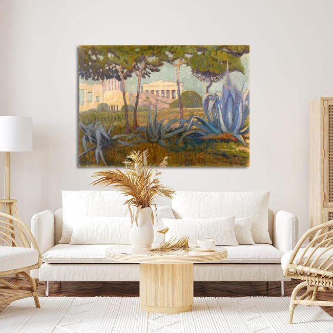 Canvas print Acropolis, Malea