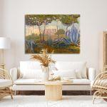 Canvas print Acropolis, Malea